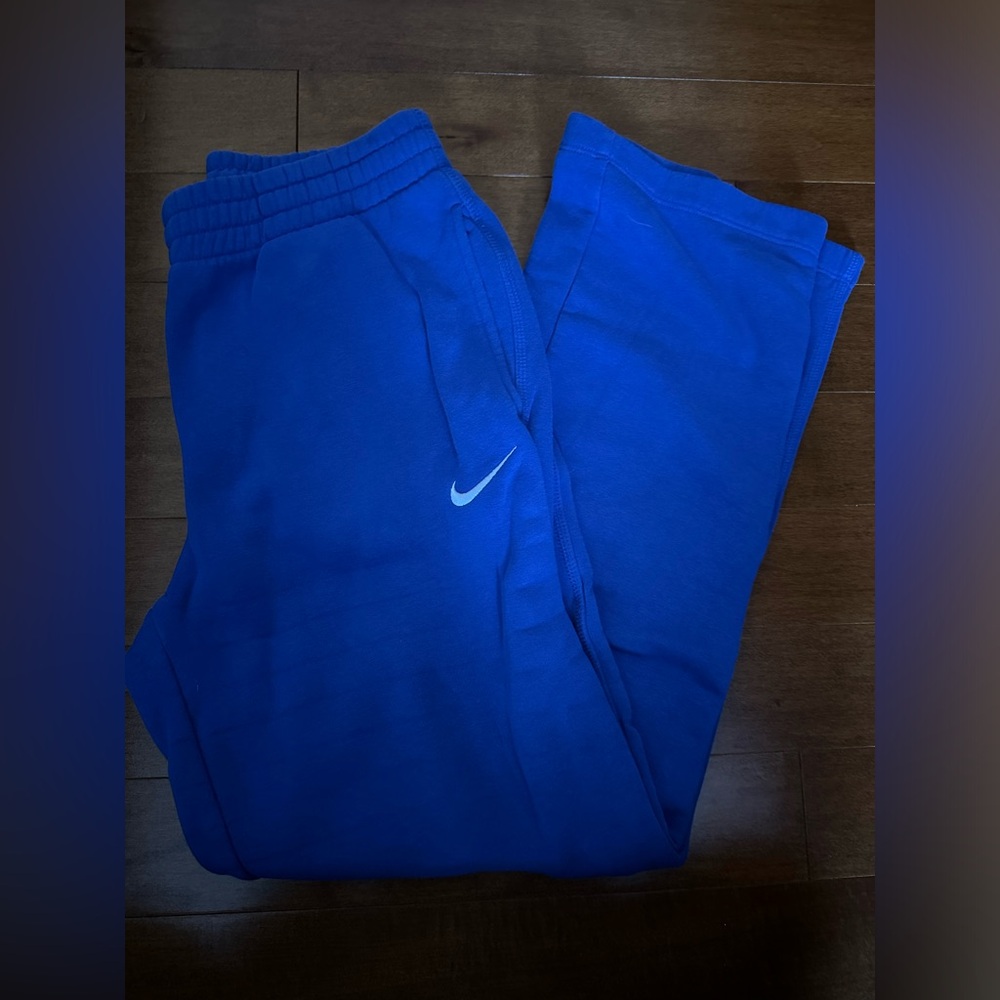 Men’s Nike Dri-FIT Fleece Pants- Royal Blue- Small